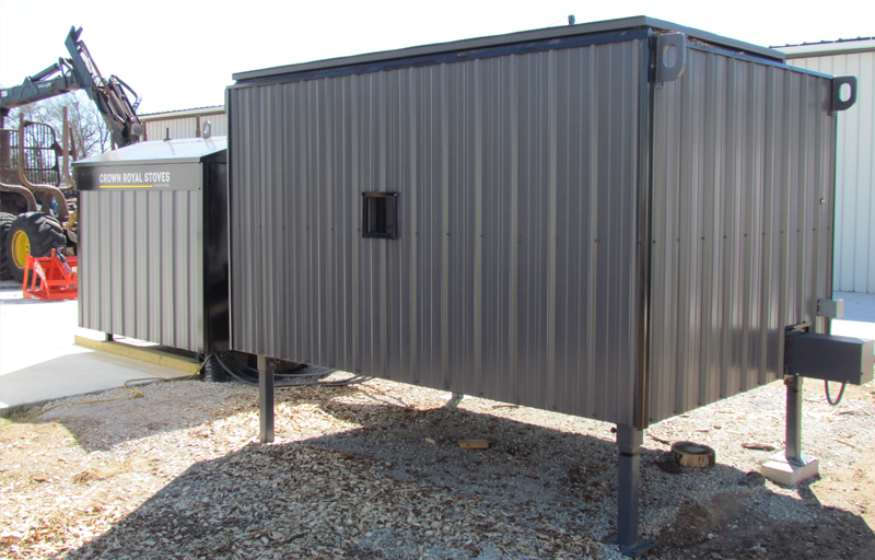 Automated Outdoor Wood Boiler Messersmith Manufacturing, Inc.